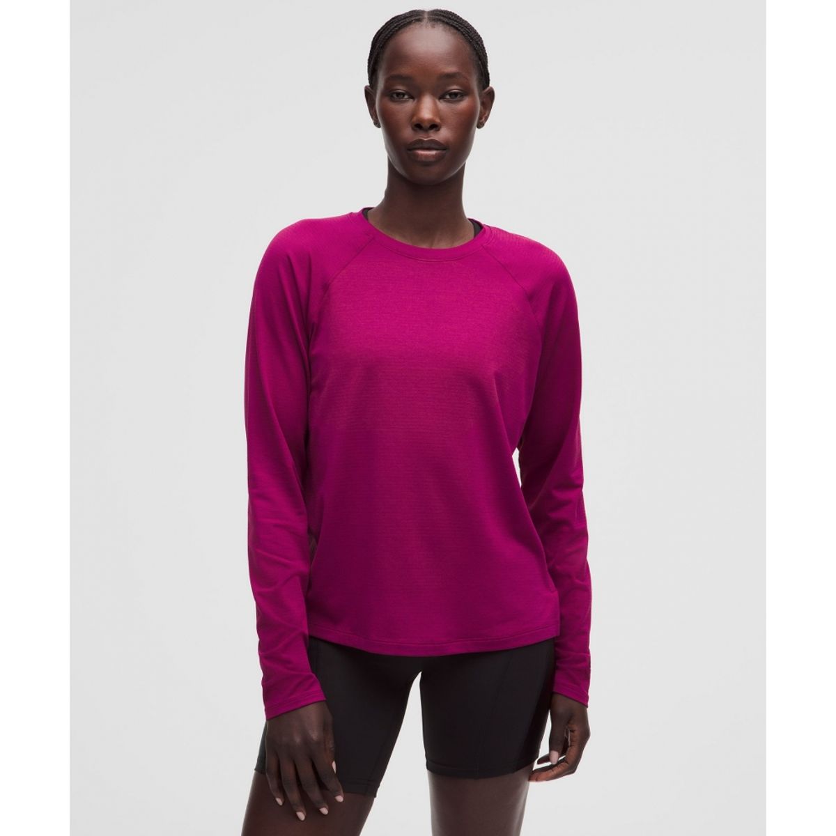 룰루레몬(LULULEMON) 라이선스 투 트레인 클래식 핏 롱슬리브 셔츠  RARV FFUN