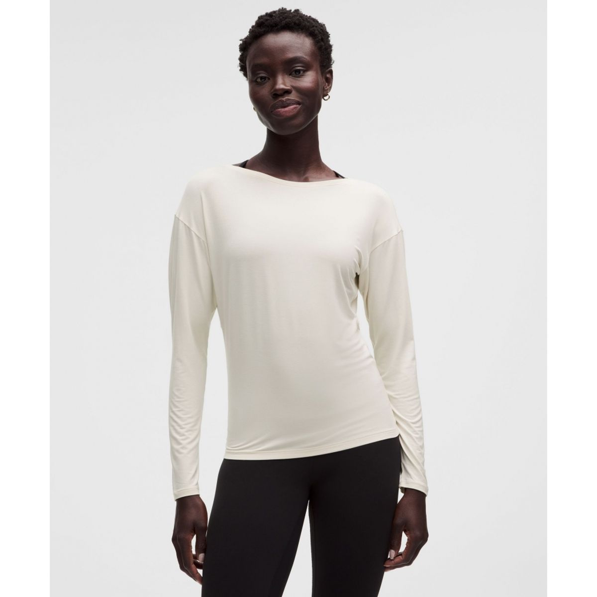룰루레몬(LULULEMON) 실키어필 힙 렝스 롱슬리브 셔츠  LTIV