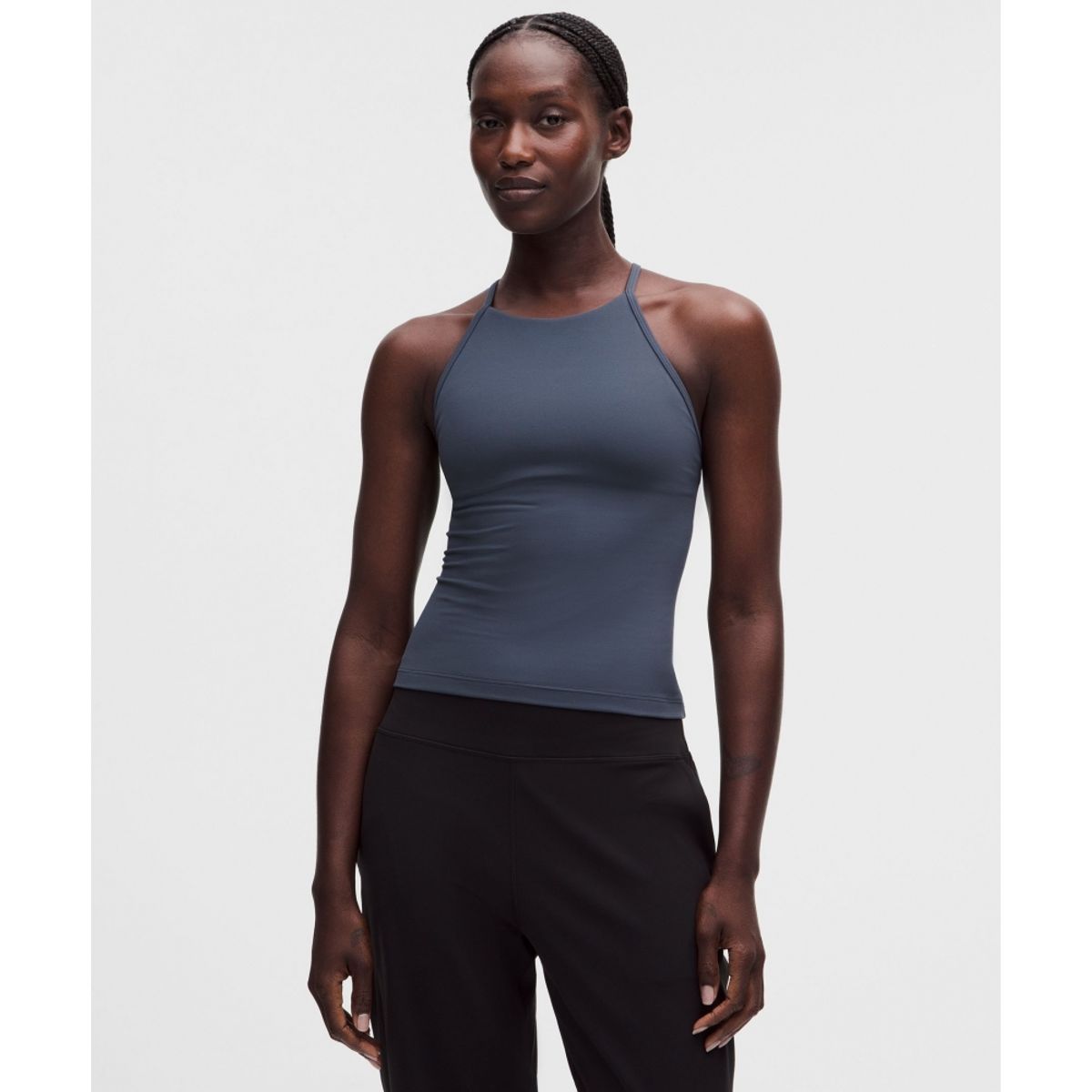룰루레몬(LULULEMON) 플로우 Y 하이넥 탱크탑 *라이트 서포트, B C컵  DDND