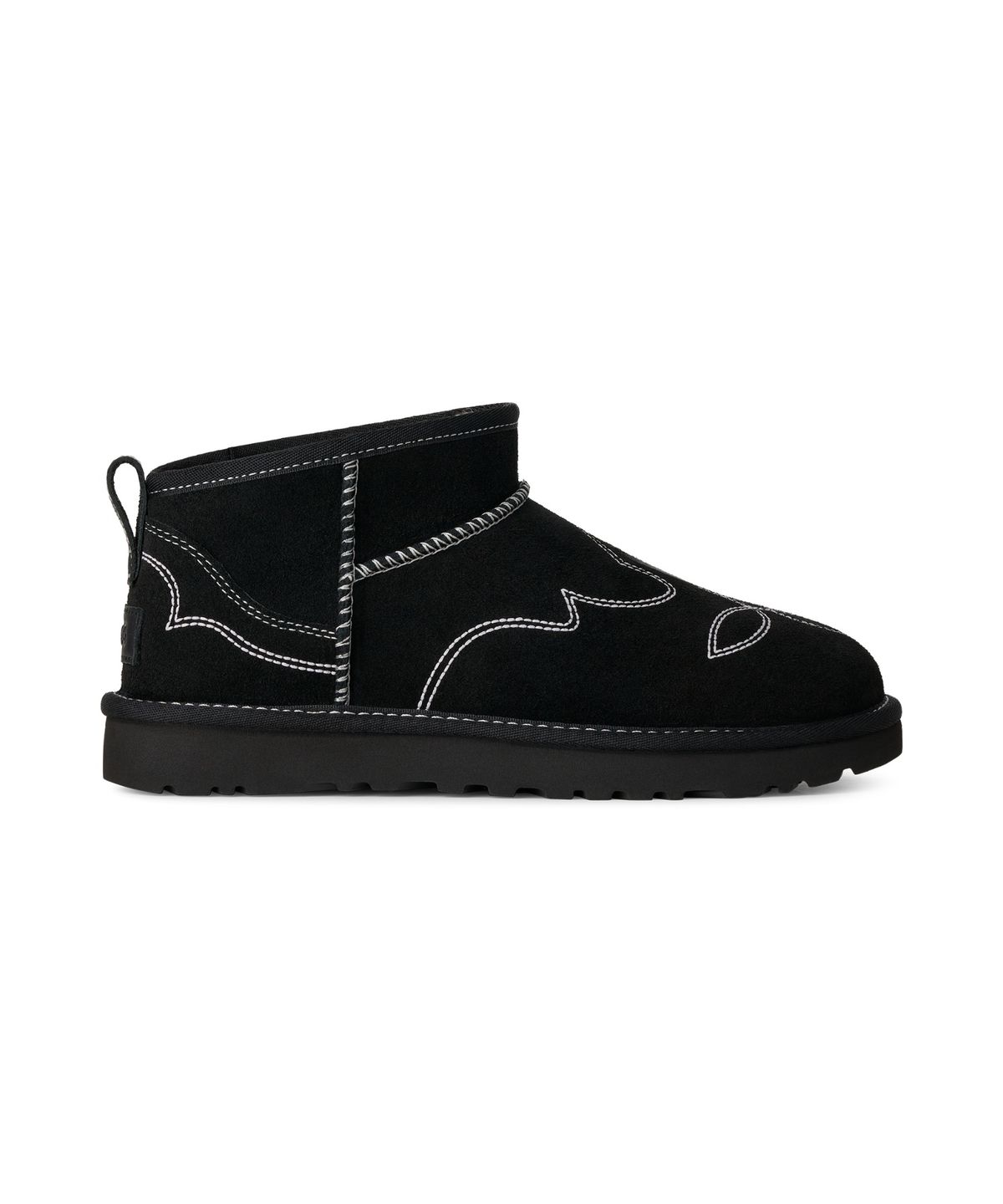 어그(UGG) [WOMEN] 클래식 울트라 미니 웨스턴 - 블랙 / 1180628-BLK