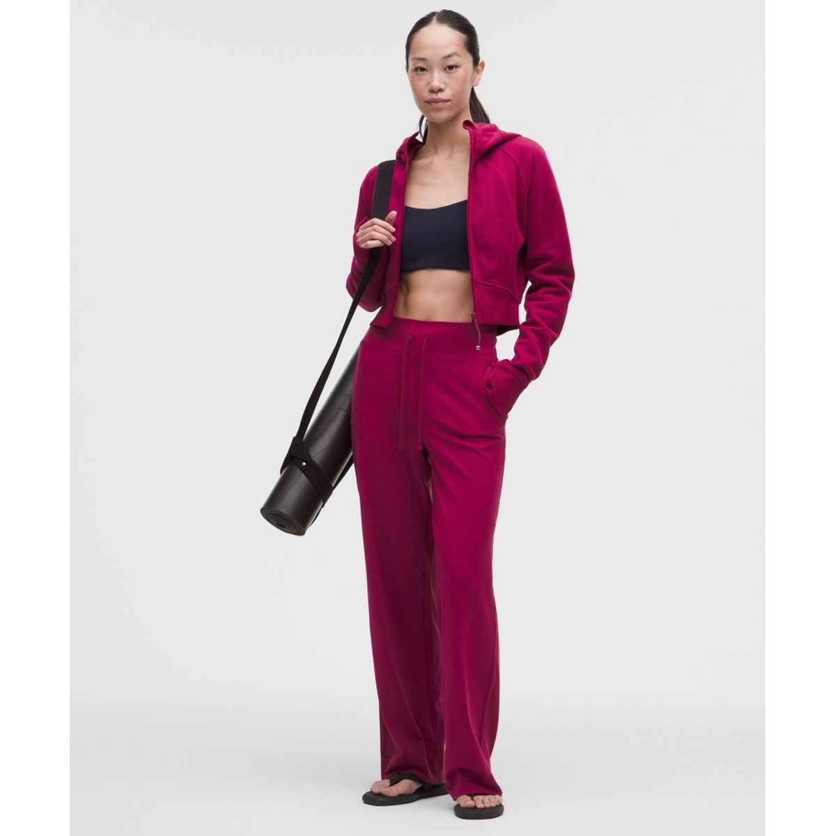 룰루레몬(LULULEMON) 그루브 하이라이즈 와이드 레그 팬츠 *아시아 핏  RARV