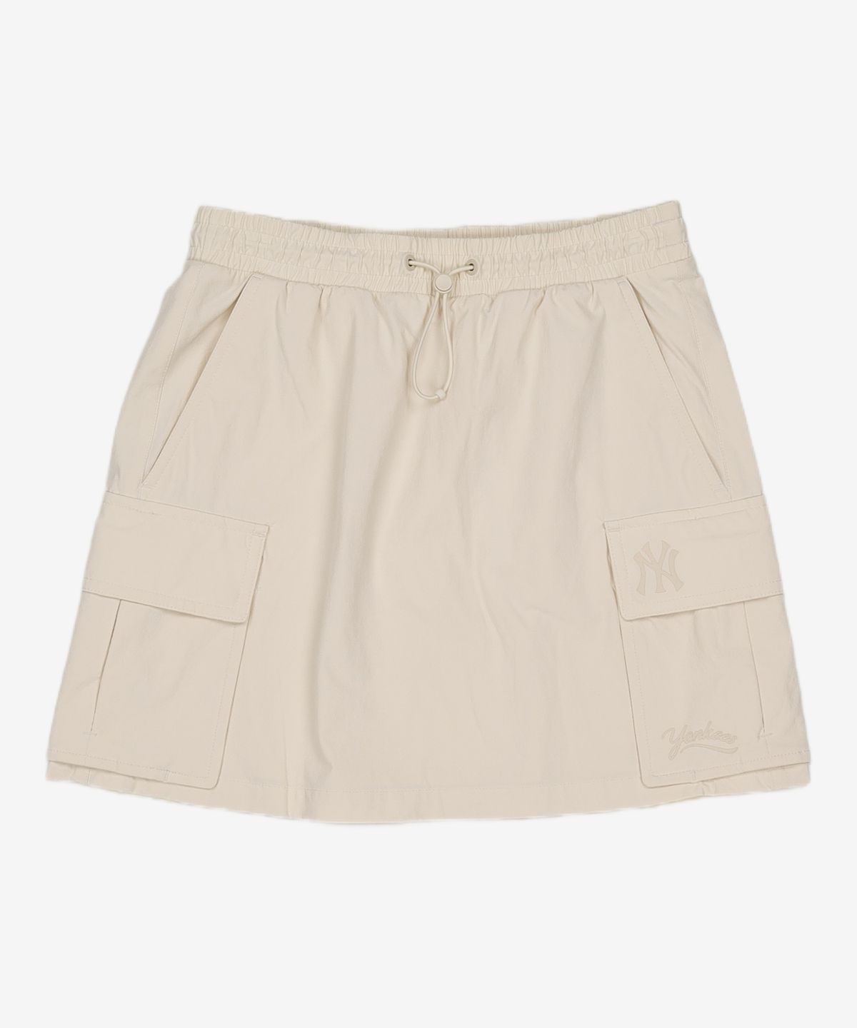 엠엘비(MLB) 여성 빈티지 나일론 미니 카고스커트 NY (Mg.Cream) XS