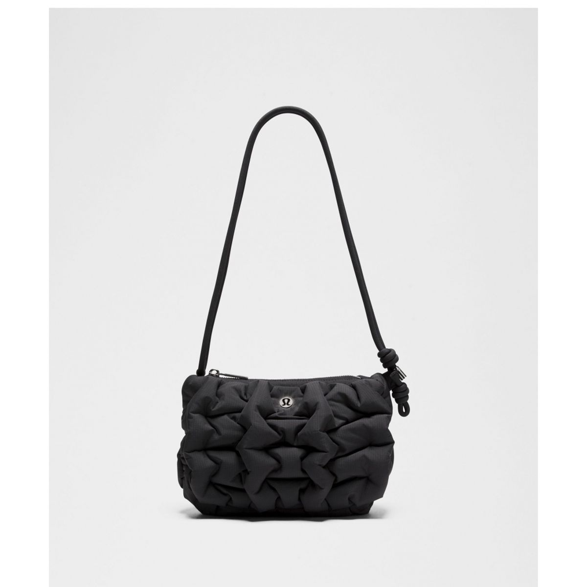 룰루레몬(LULULEMON) 퀼티 퍼프 스몰 크로스바디 백 2.4L  BLK SLVR