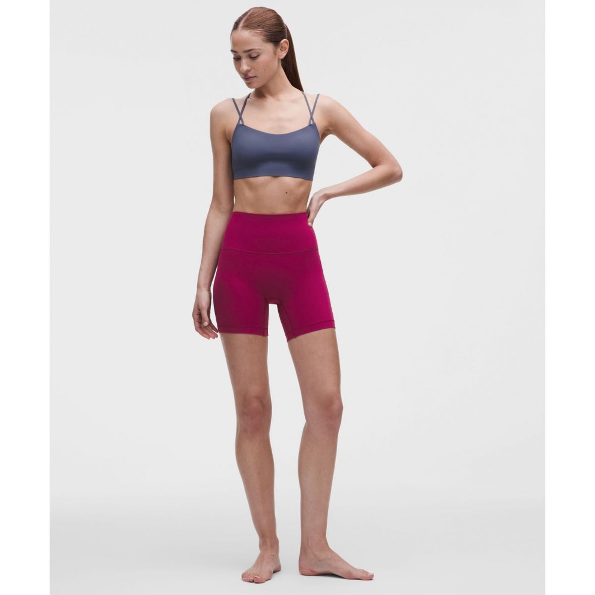 룰루레몬(LULULEMON) Align No Line™ 하이라이즈 쇼츠 6inch  RARV