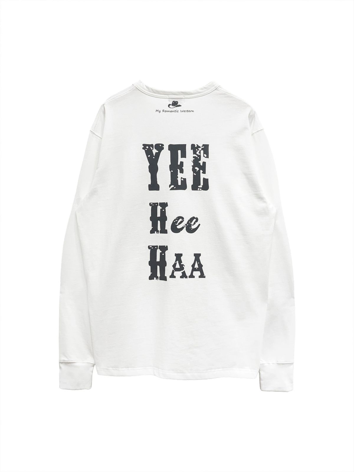 이히하(YEEHEEHAA) YHH logo long sleeve (IV)