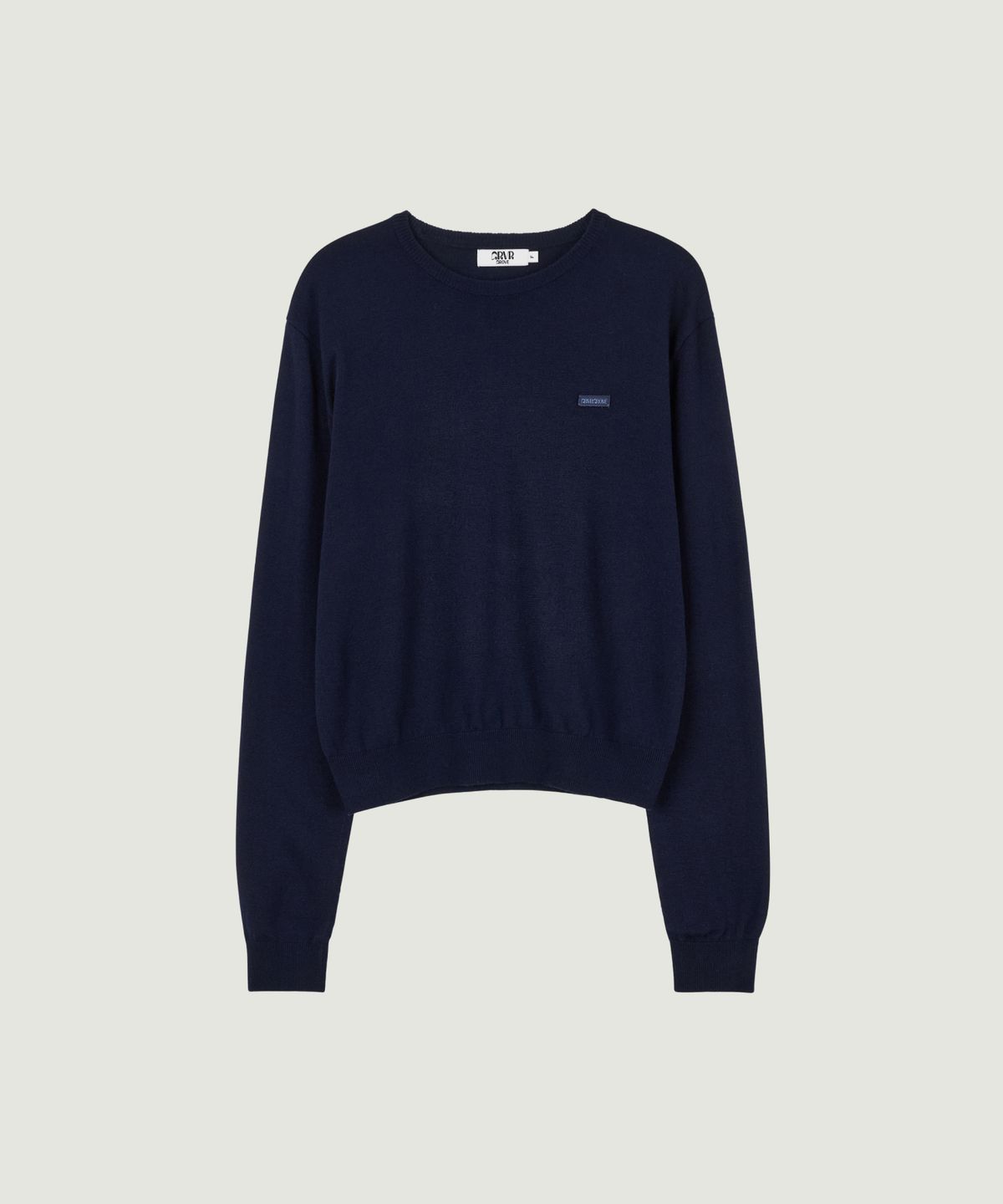 그로브(GROVE) DANIKA L/S KNIT (NAVY)