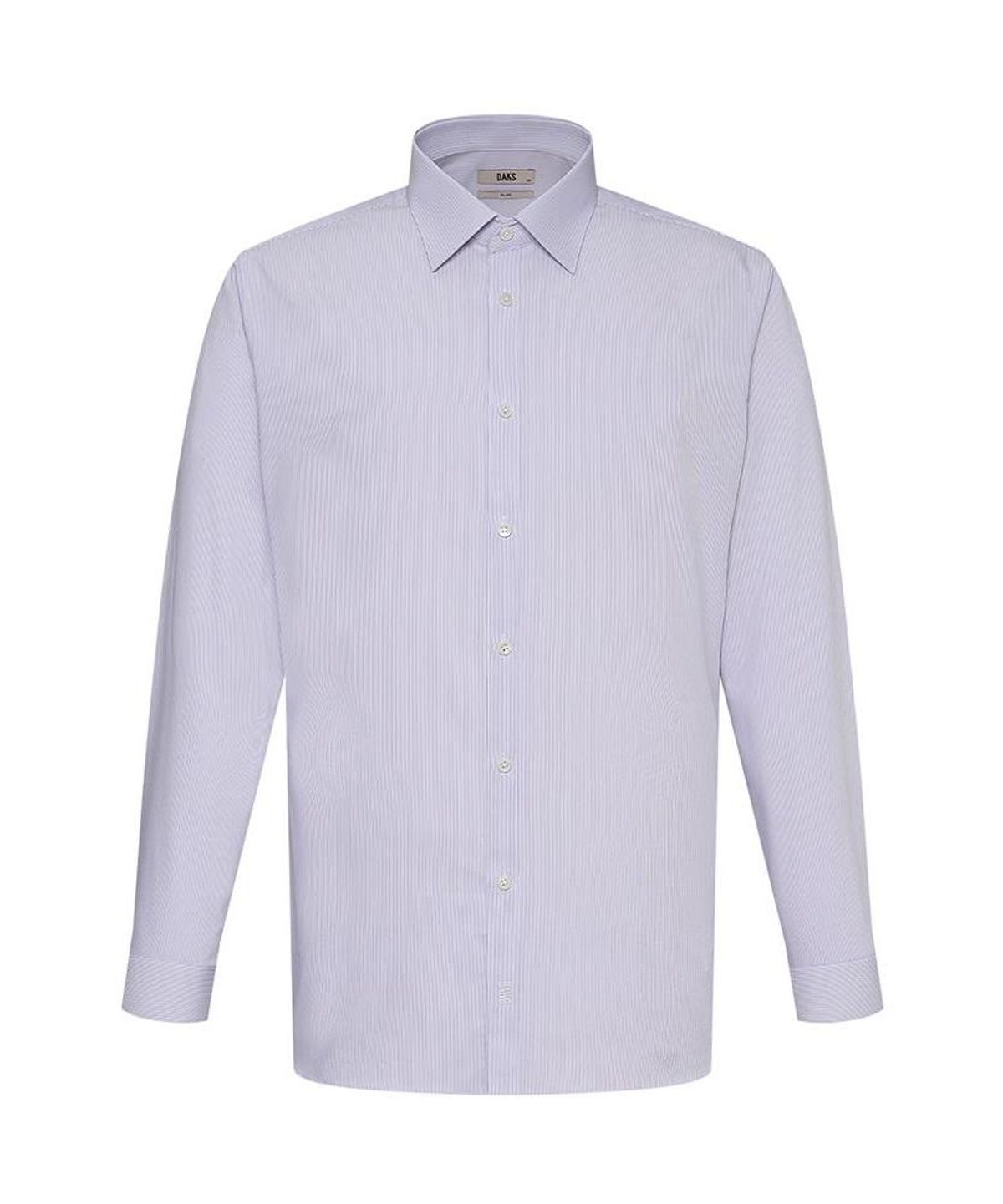 닥스셔츠(DAKS SHIRTS) 노케어 폴리혼방 스트라이프셔츠 슬림핏 바이올렛_DMA1SHDL321V1