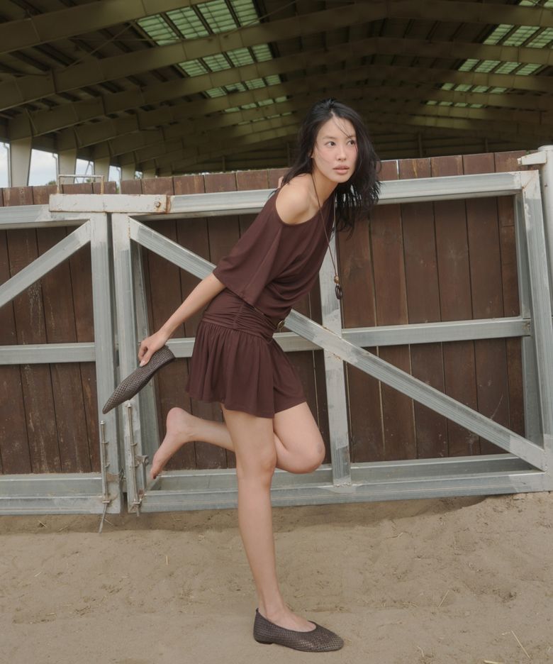 CACAO FLAPPER DRESS
