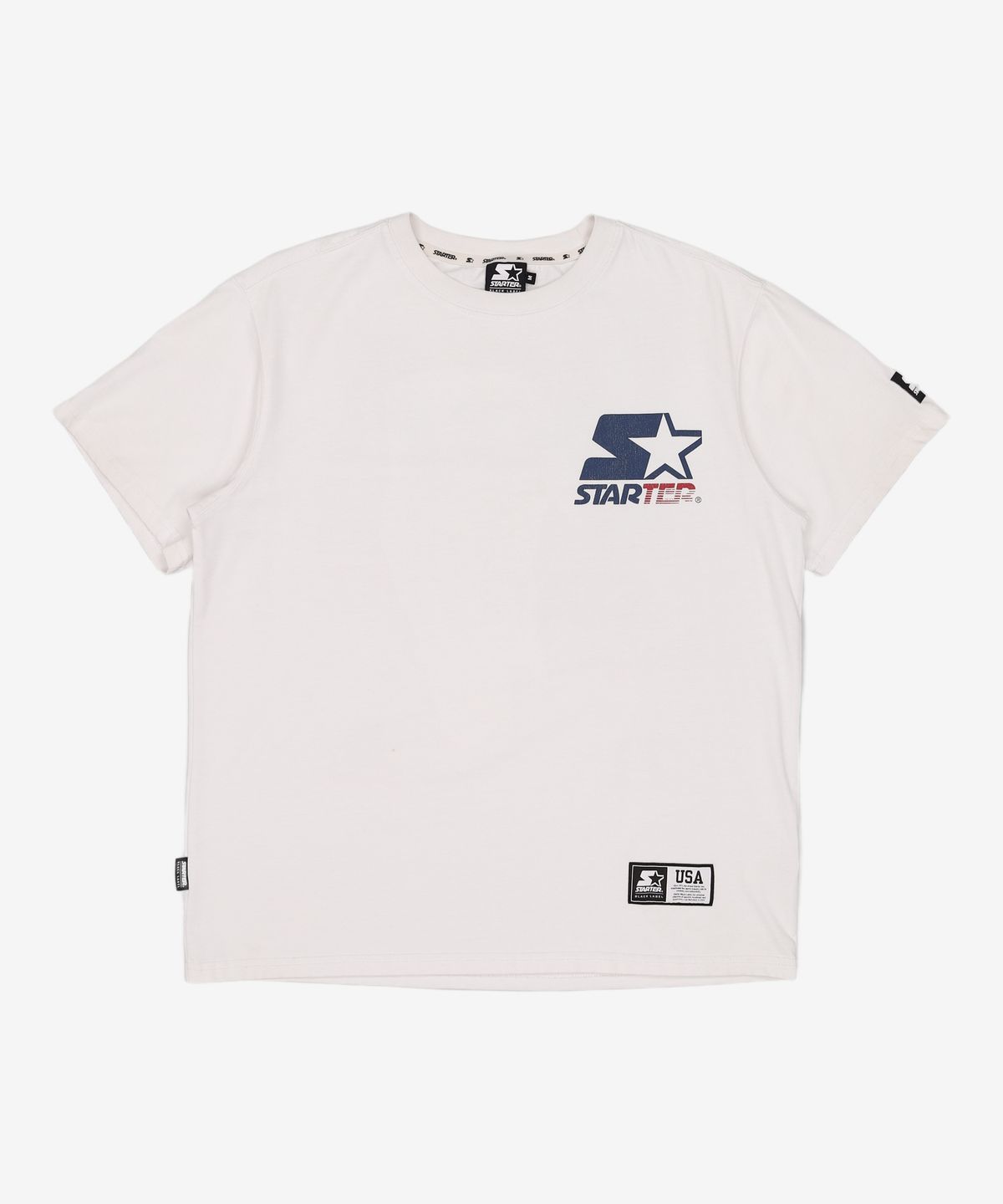 스타터(STARTER) USA 그래픽 반소매 (화이트) SA242ISS09_WHT M