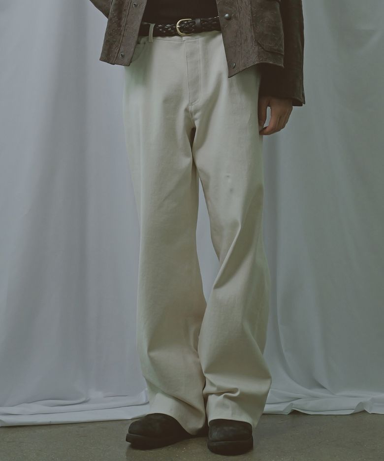 [COLLECTION LINE] 럭스 페브릭 몰스킨 팬츠 아이보리