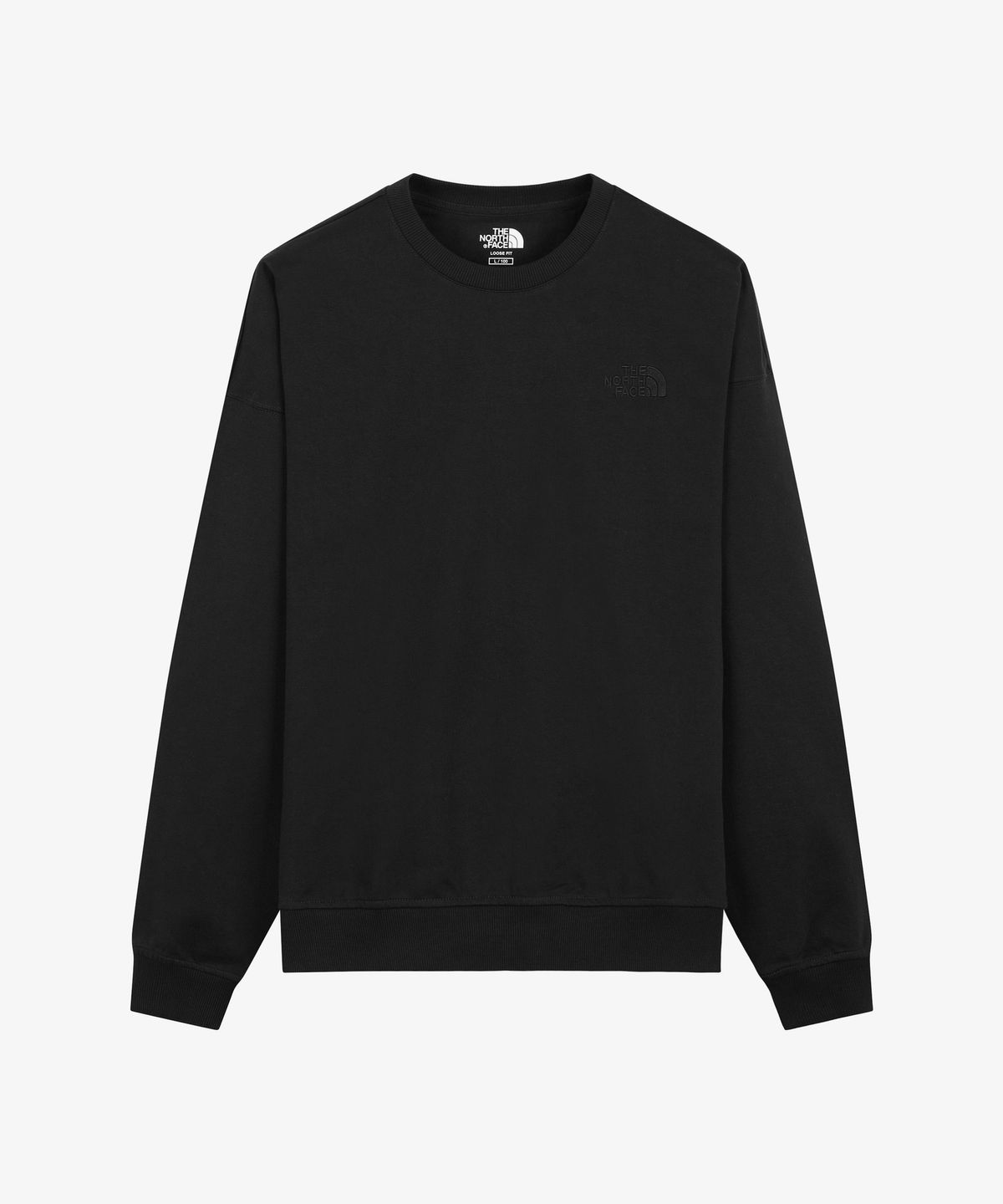 노스페이스(THE NORTH FACE) NM5MS52J 화이트라벨 스웻셔츠 BLACK
