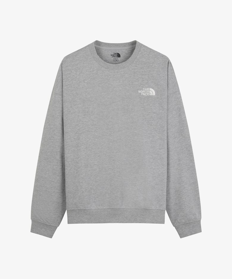 NM5MS52K 화이트라벨 스웻셔츠 MELANGE GREY