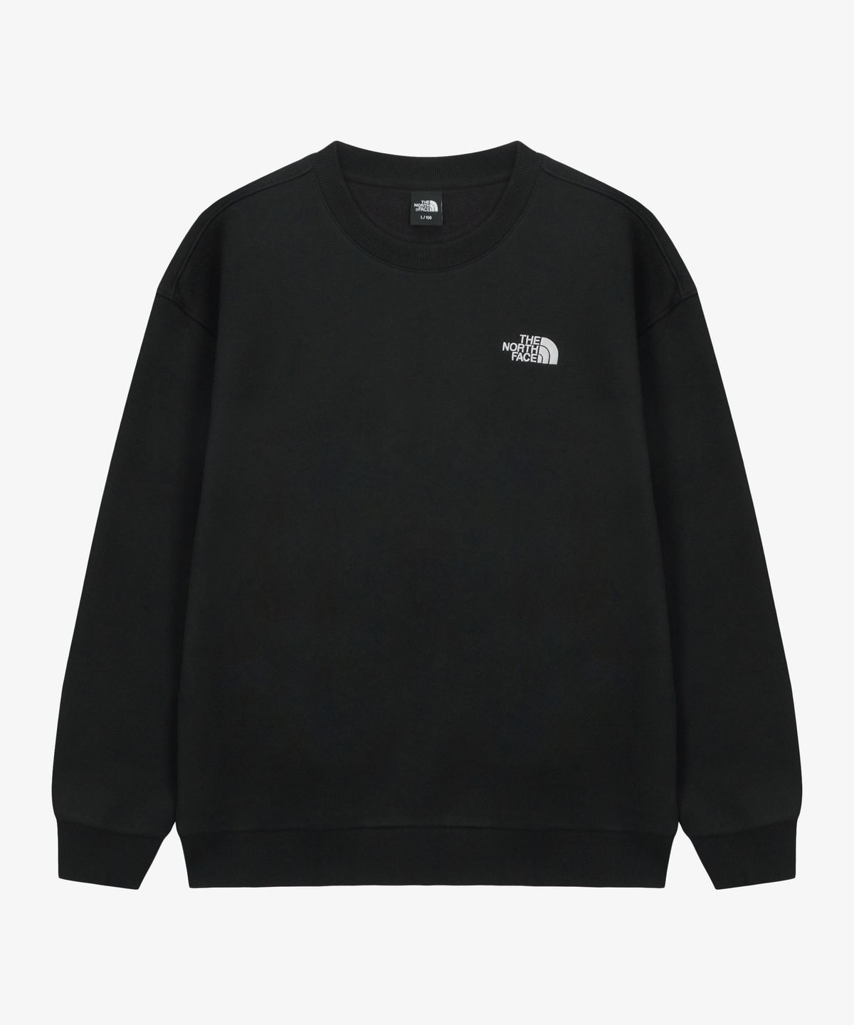 노스페이스(THE NORTH FACE) NM5MS54B 남성 코어 브러시드 스웻셔츠 BLACK