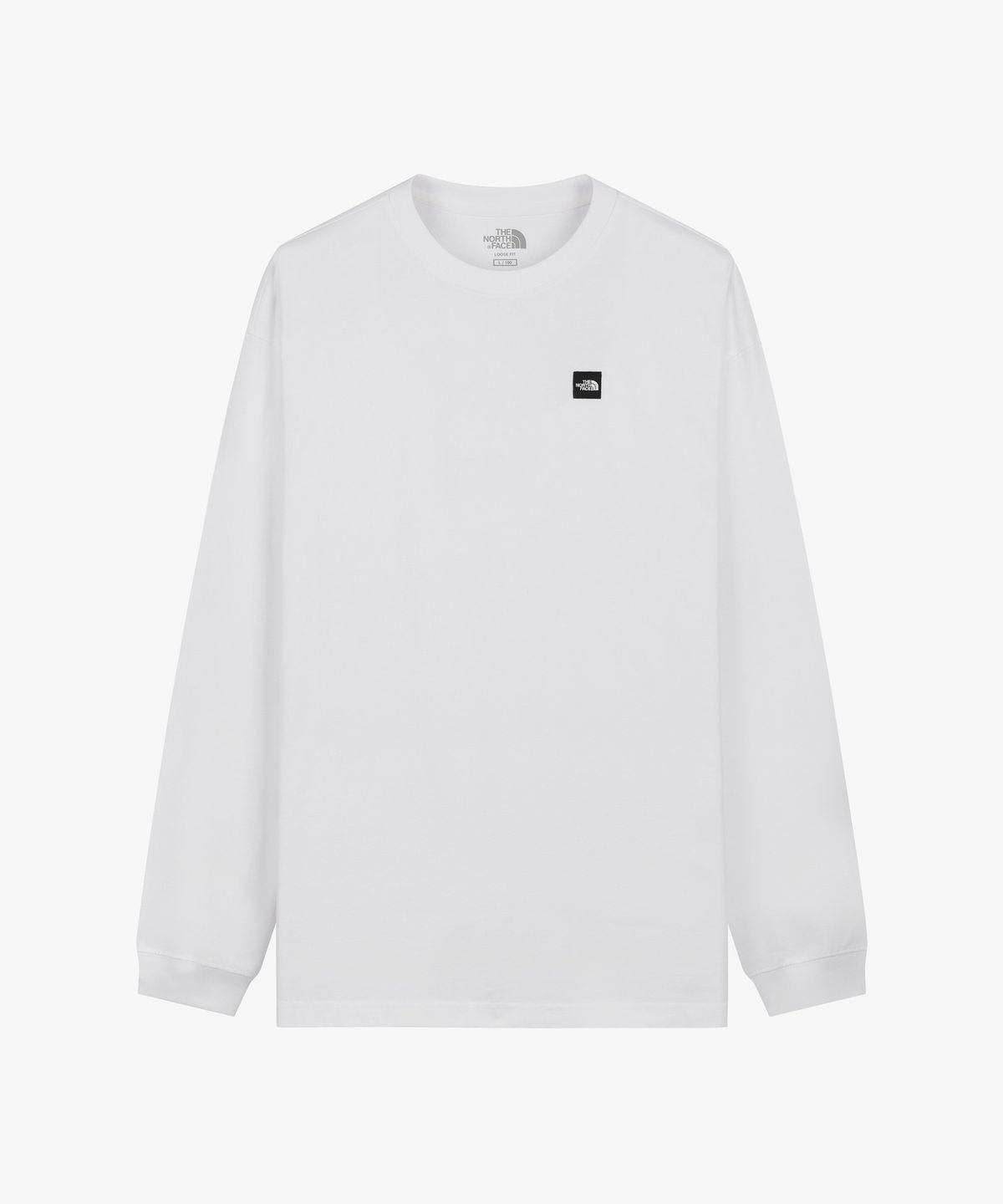 노스페이스(THE NORTH FACE) NT7TS50K 에센셜 긴팔 티셔츠 WHITE
