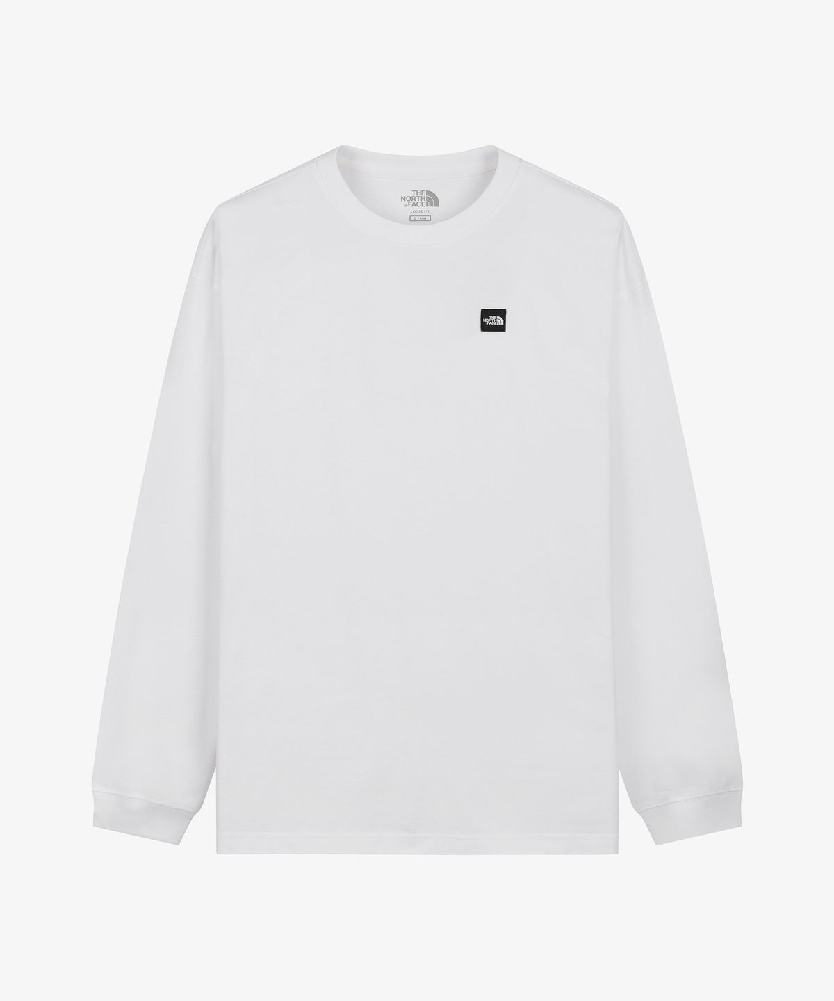 노스페이스(THE NORTH FACE) NT7TS50K 에센셜 긴팔 티셔츠 WHITE