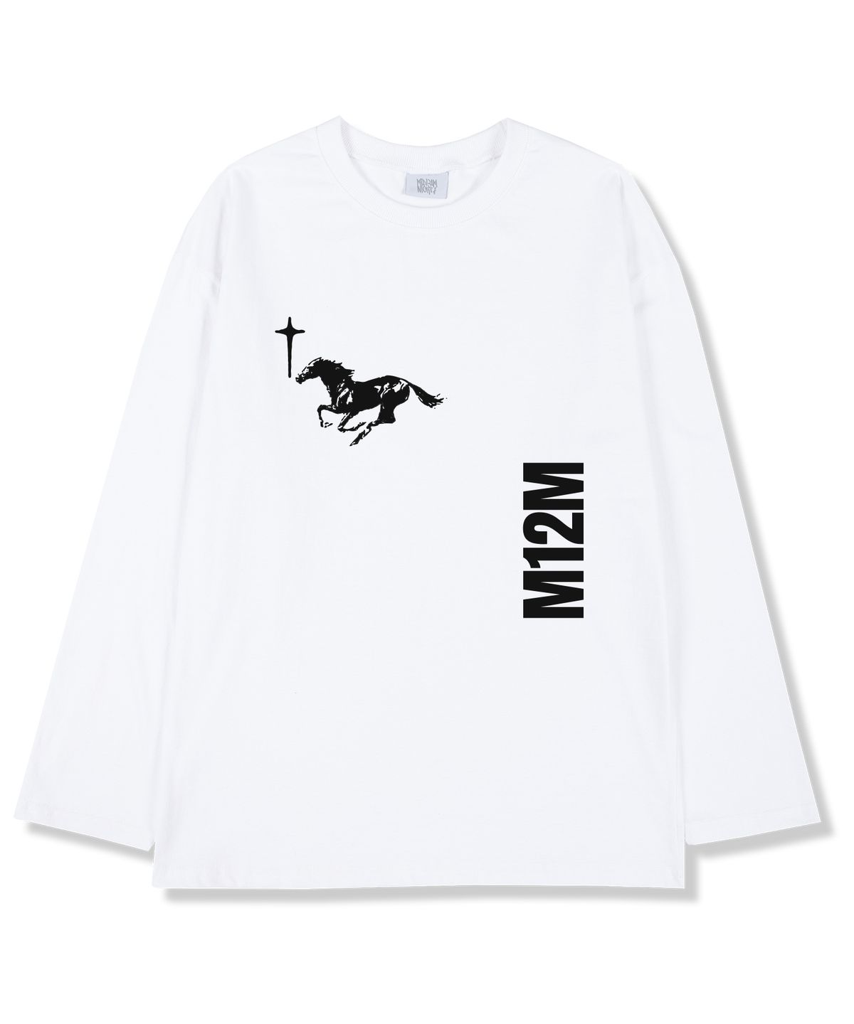 미드나잇12에이엠(MIDNIGHT12AM) 돈스탑런 오버핏 긴팔티셔츠 3color