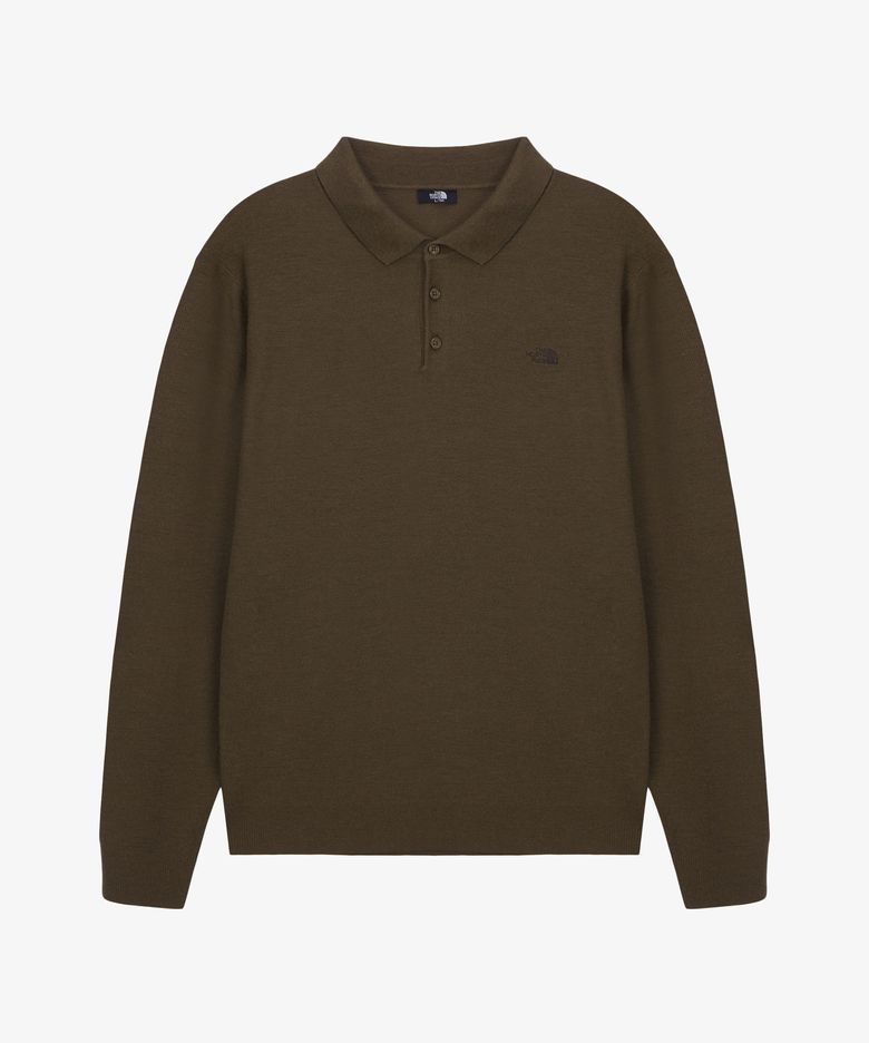 NT7AS51B 남성 베르겐 스웨터 DEEP TAUPE