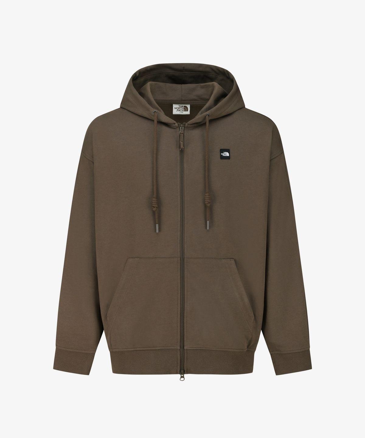 노스페이스(THE NORTH FACE) NJ5JS50L 화이트라벨 후드 집업 DEEP TAUPE