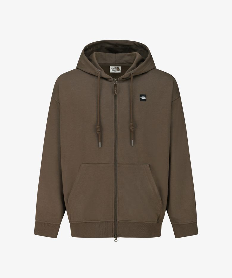 NJ5JS50L 화이트라벨 후드 집업 DEEP TAUPE