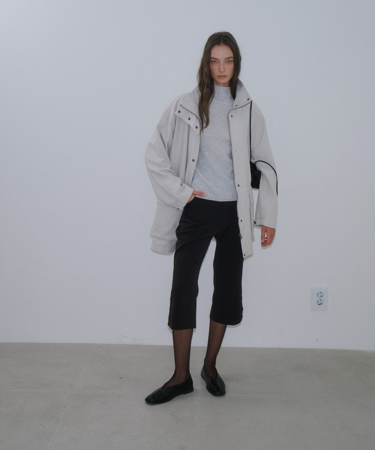 가더(GARDER) Pone Cotton Jumper (Light Beige)