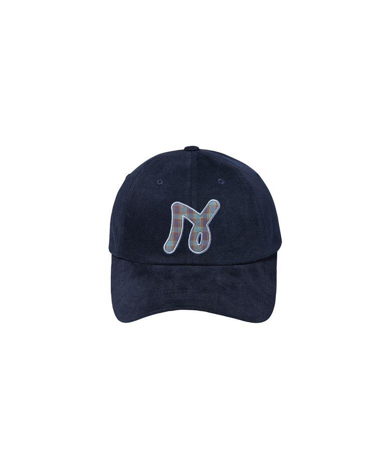 [CN]N CHECK BALL CAP [2 COLOR]