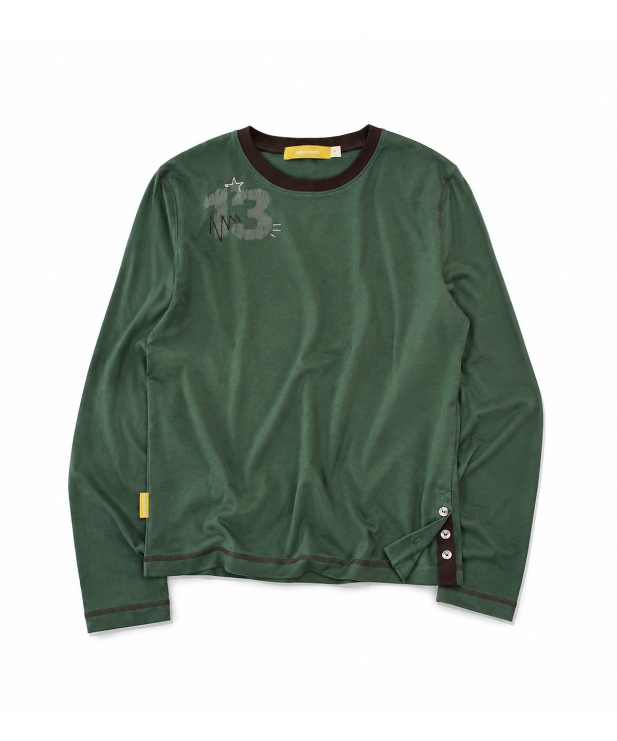메인부스(MAINBOOTH) Thirteen T-shirt(GREEN)