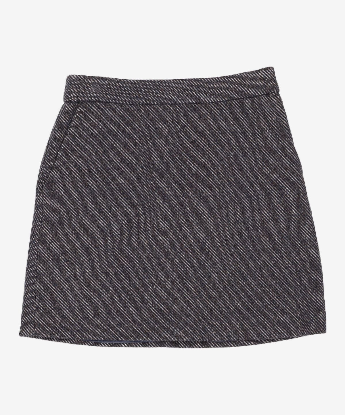 미쏘(MIXXO) 체크 A라인 미니 스커트 MIWWHBT12G 24