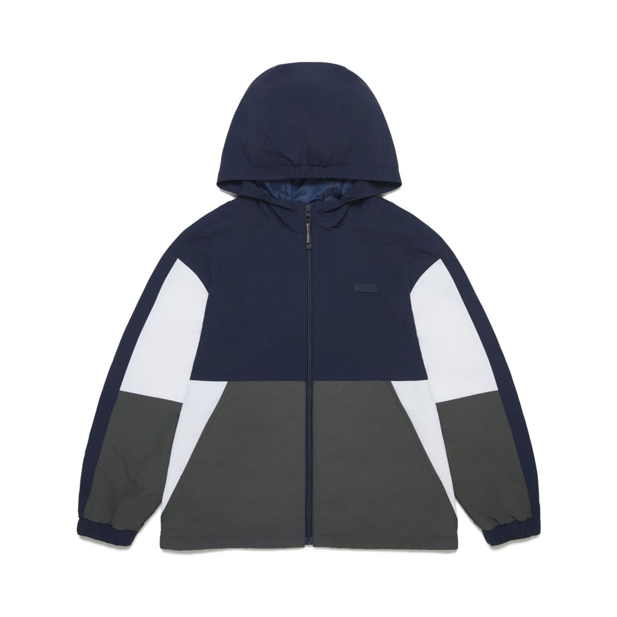 내셔널지오그래픽 키즈(NATIONAL GEOGRAPHIC KIDS) K253UJP030 컬러블럭 바람막이 점퍼 NAVY