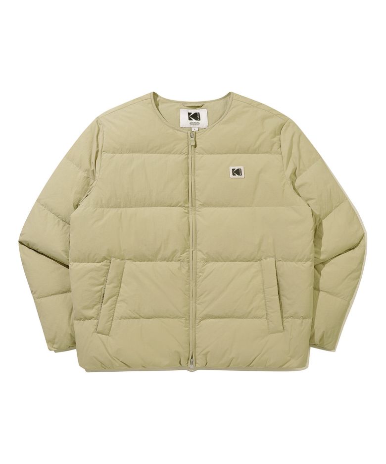 레스트 경량 다운 자켓 BEIGE