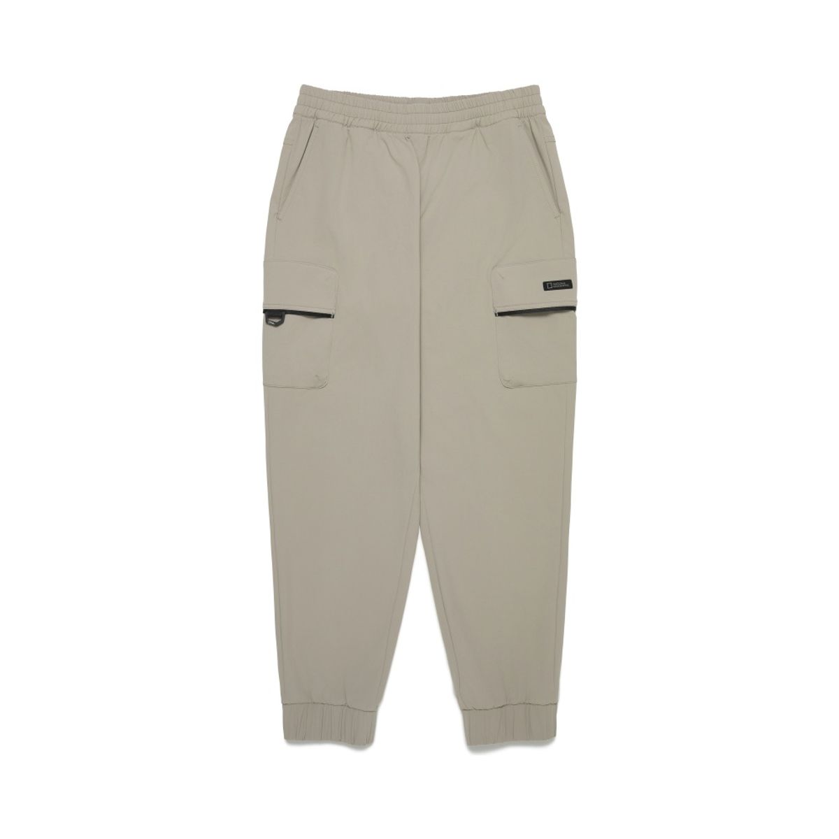 내셔널지오그래픽 키즈(NATIONAL GEOGRAPHIC KIDS) K253UPT210 어드벤처 매너티 우븐 트레이닝 조거 팬츠 GRAY BEIGE