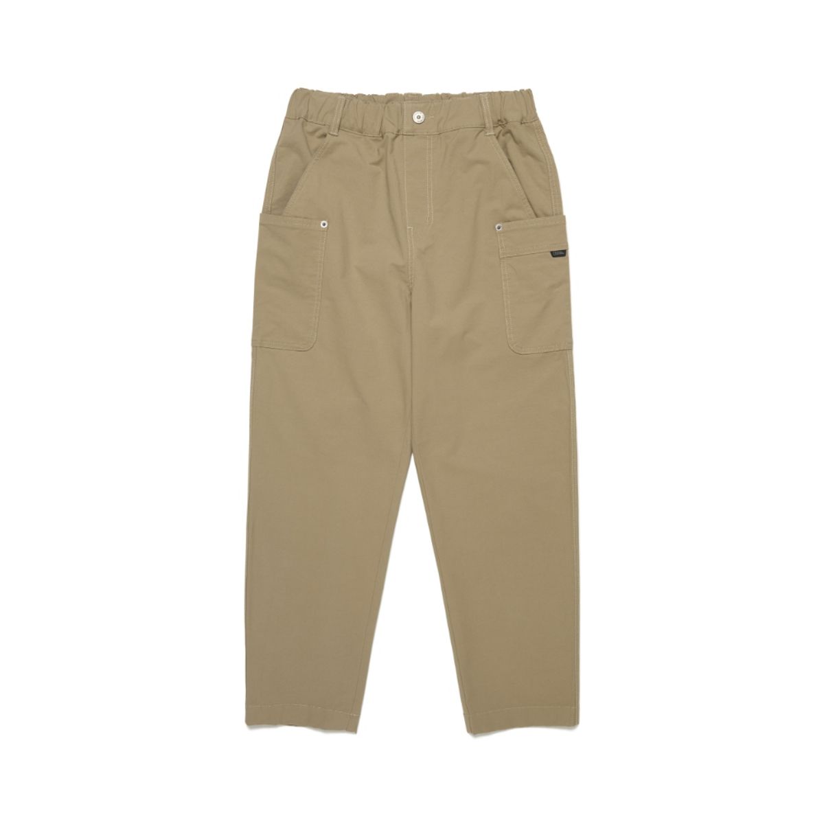 내셔널지오그래픽 키즈(NATIONAL GEOGRAPHIC KIDS) K253UPT230 어드벤처 세미배기핏 우븐 팬츠 BEIGE