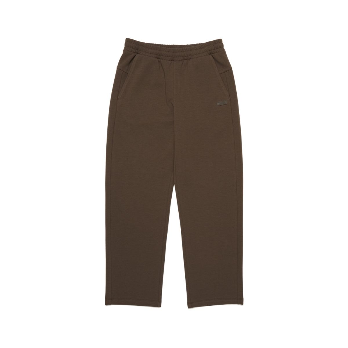 내셔널지오그래픽 키즈(NATIONAL GEOGRAPHIC KIDS) K253UPT020 스트레이트핏 니트 트레이닝 팬츠 BROWN
