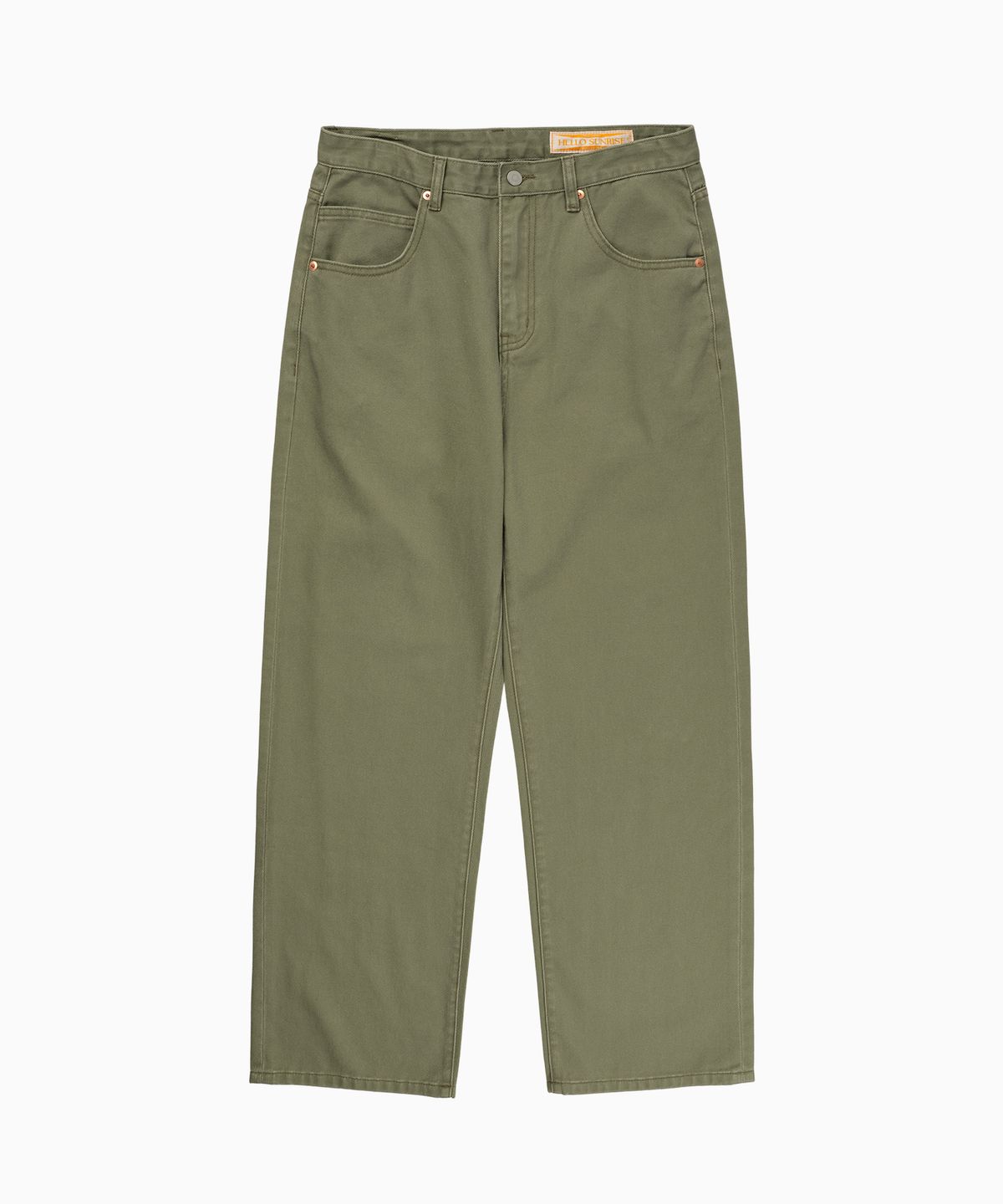헬로 선라이즈(HELLO SUNRISE) Sunrise Regular 5P pants_Olive