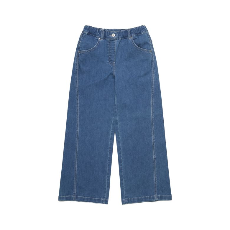K253GPT020 와이드핏 데님 팬츠 BLUE