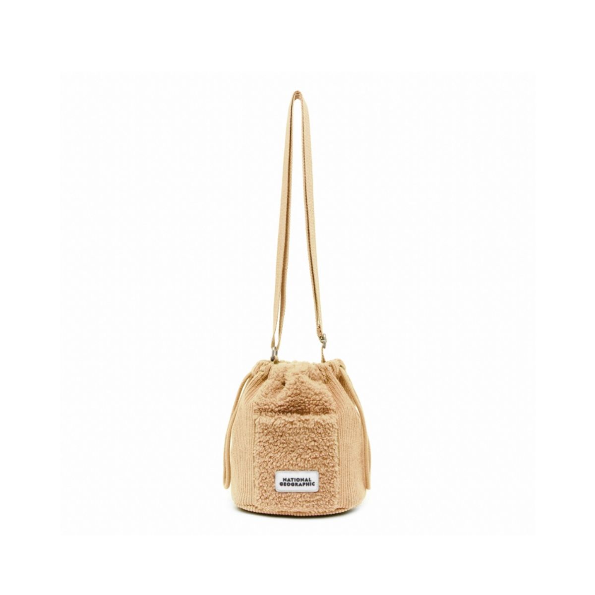 내셔널지오그래픽 키즈(NATIONAL GEOGRAPHIC KIDS) K224KCR020 코듀로이 복조리백 BEIGE
