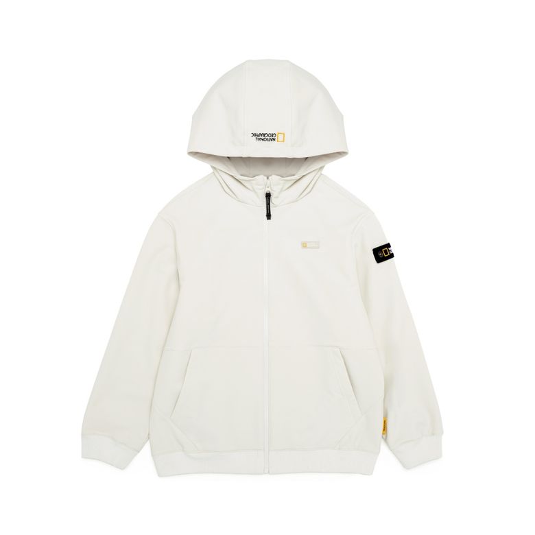 K244UJP310 아르켈론 더블웜 기모 우븐 후드집업 LBEIGE