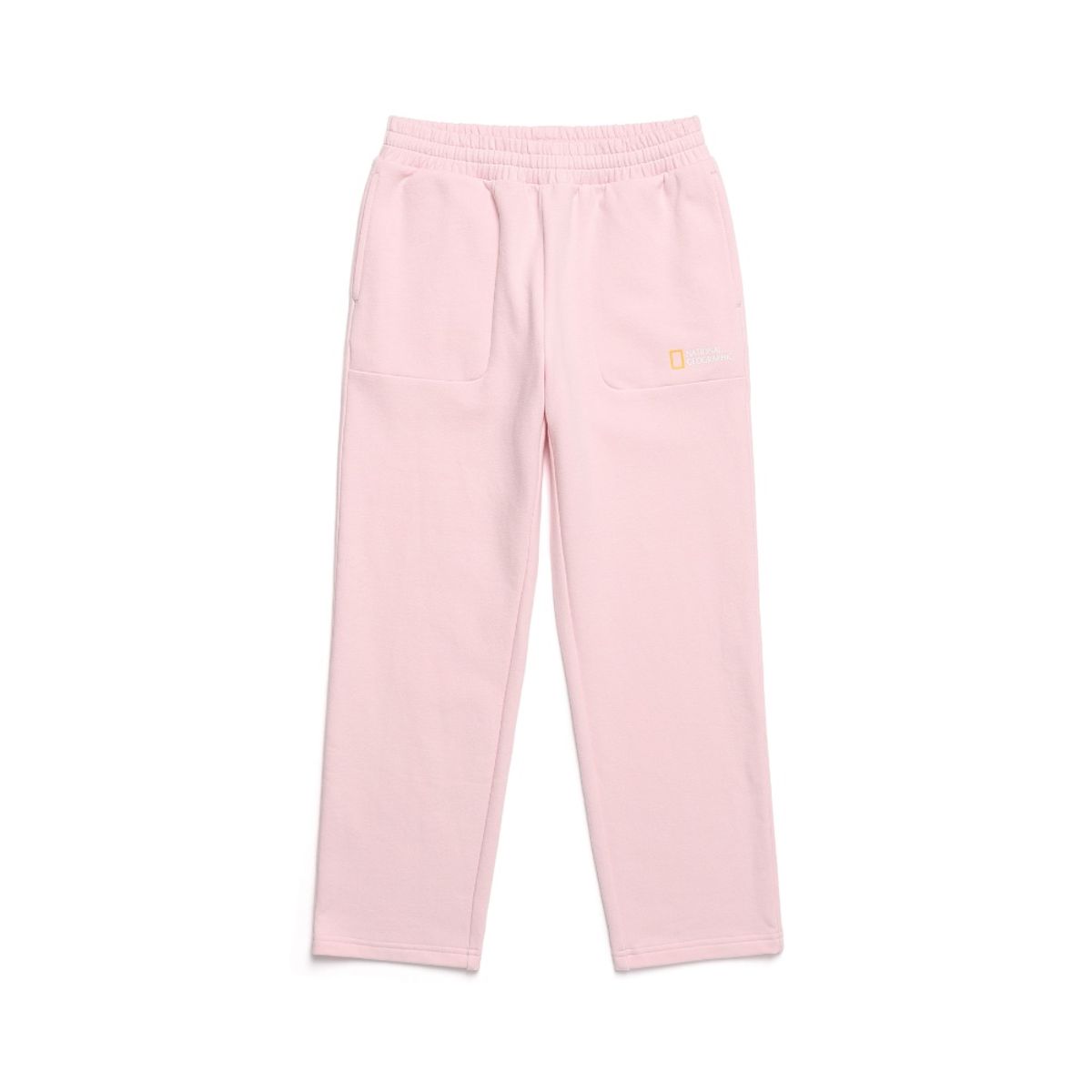 내셔널지오그래픽 키즈(NATIONAL GEOGRAPHIC KIDS) K244GPT020 니트 트레이닝 팬츠 (기모) PINK