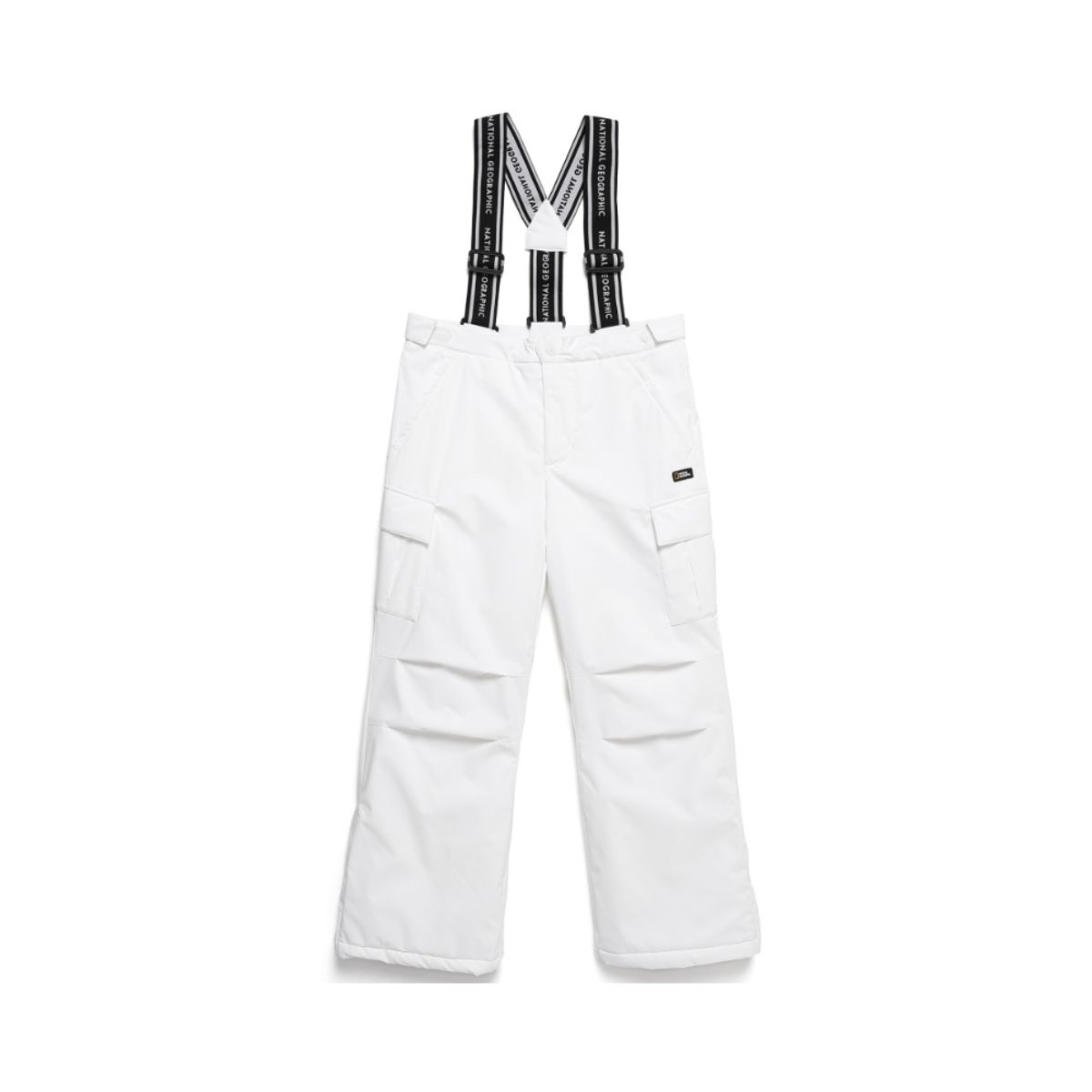 내셔널지오그래픽 키즈(NATIONAL GEOGRAPHIC KIDS) K244UPT060 스노우 패딩 팬츠 WHITE