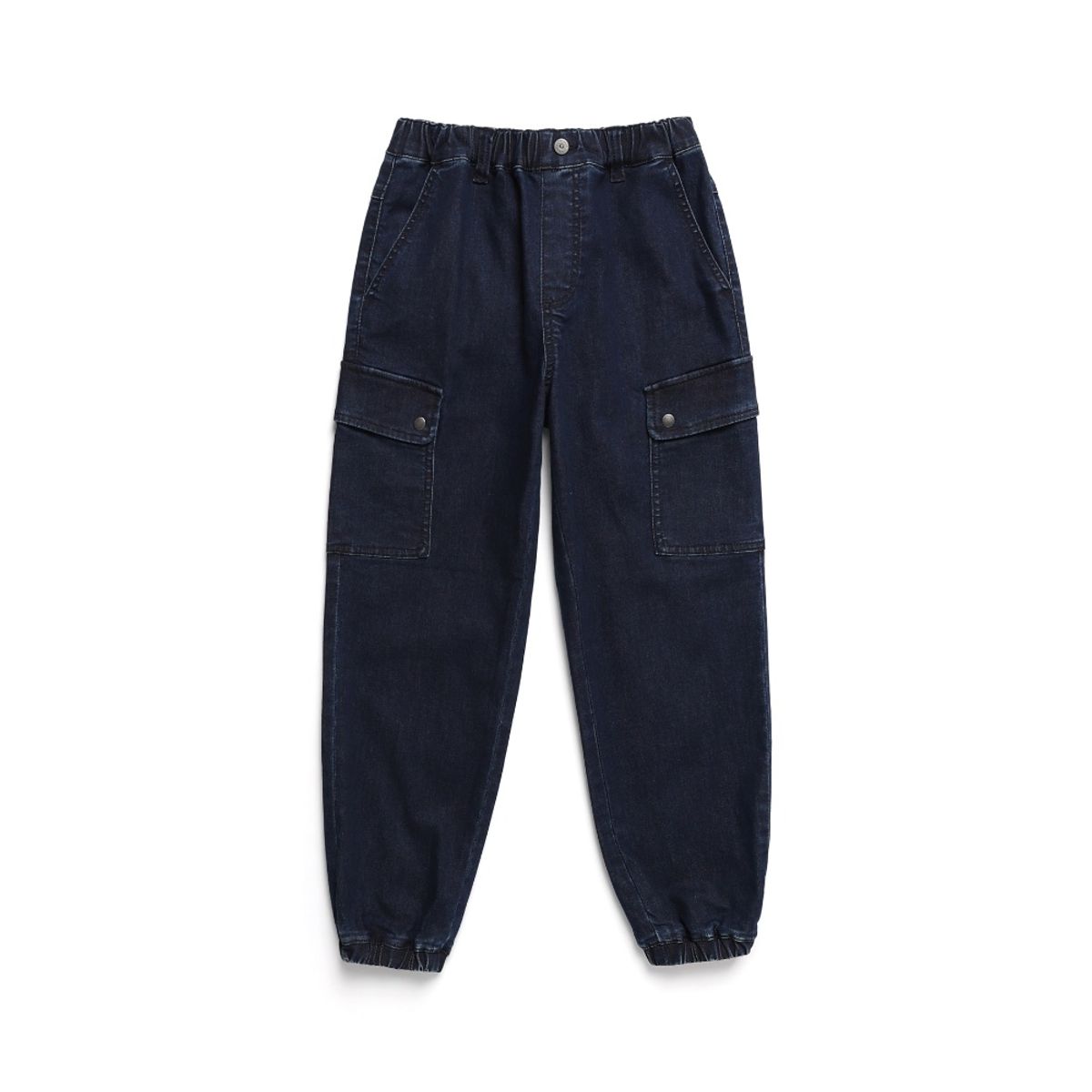 내셔널지오그래픽 키즈(NATIONAL GEOGRAPHIC KIDS) K243UPT020 데님 조거 팬츠 NAVY