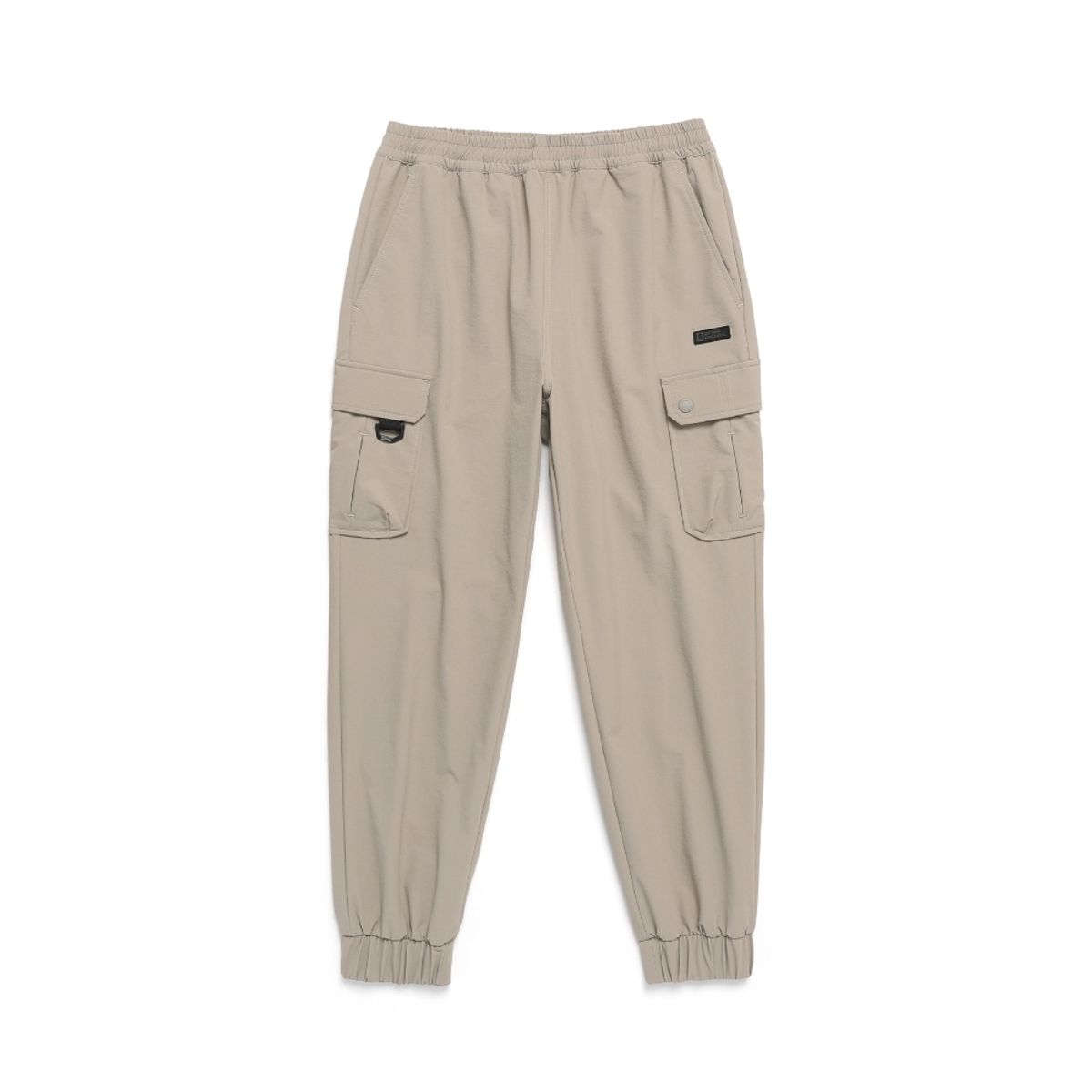 내셔널지오그래픽 키즈(NATIONAL GEOGRAPHIC KIDS) K243UPT210 어드벤처 매너티 우븐 트레이닝 팬츠 GRAYBEIGE