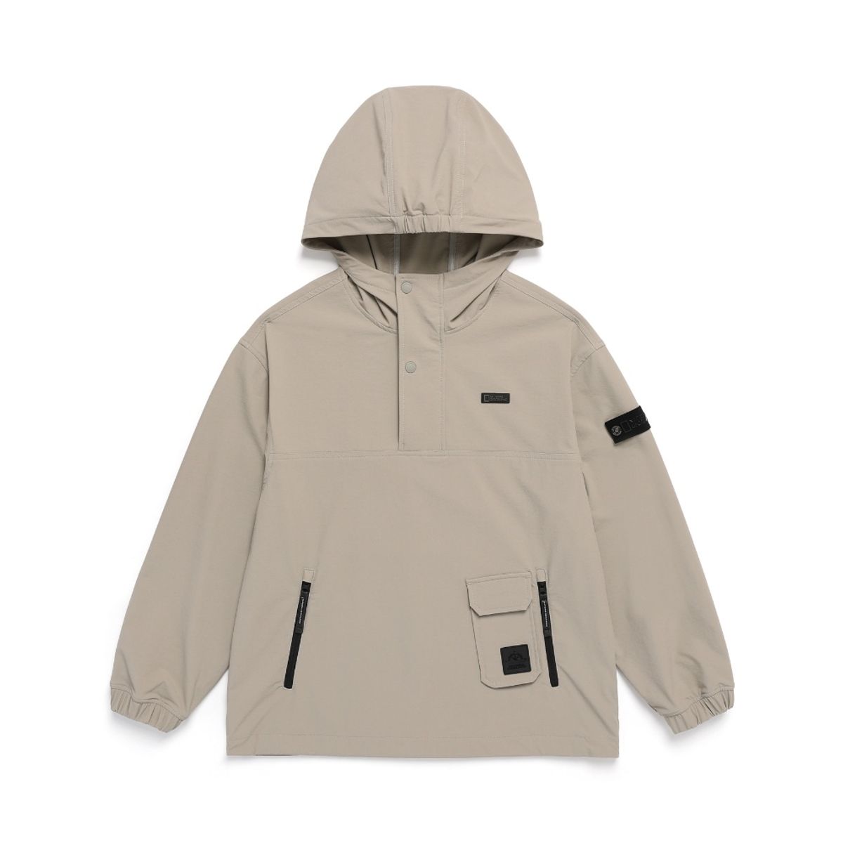 내셔널지오그래픽 키즈(NATIONAL GEOGRAPHIC KIDS) K243UAN210 어드벤처 매너티 아노락 GRAYBEIGE