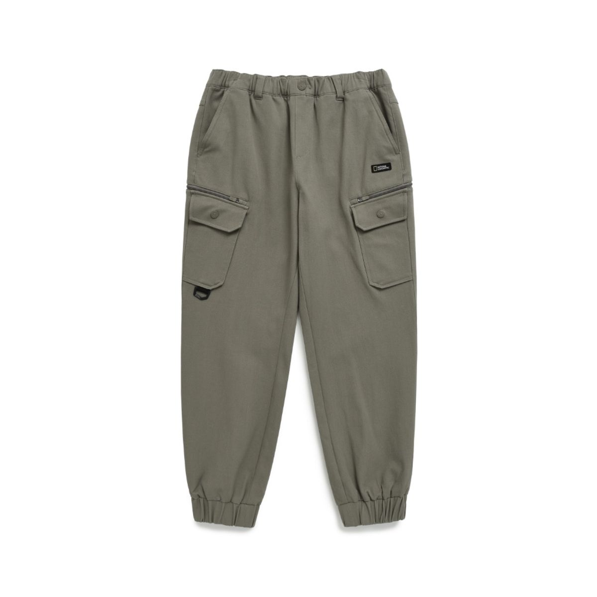 내셔널지오그래픽 키즈(NATIONAL GEOGRAPHIC KIDS) K234UPT210 어드벤처 카고 컴포터블 조거(기모) LAURELOAK