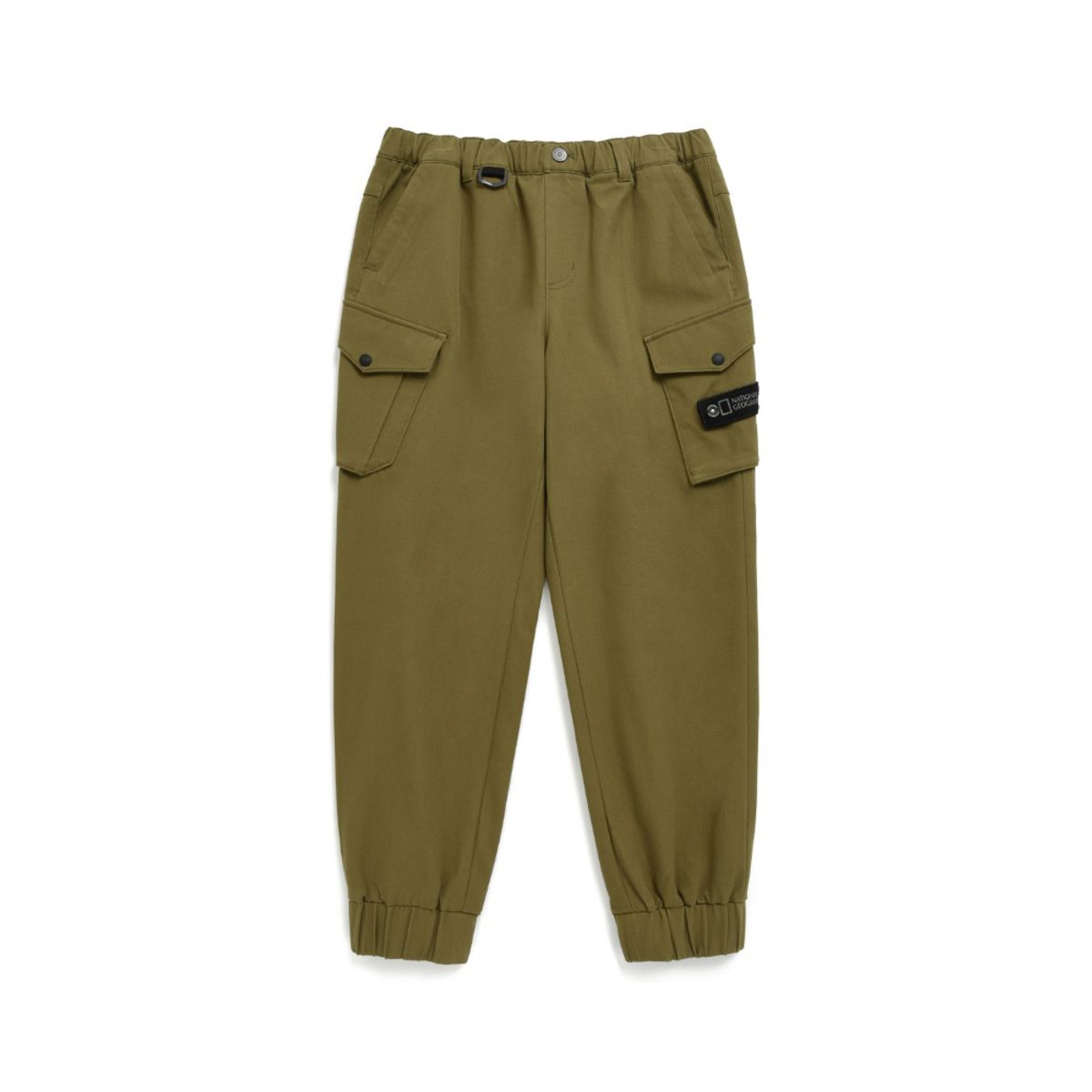 내셔널지오그래픽 키즈(NATIONAL GEOGRAPHIC KIDS) K233UPT220 어드벤처 카고 컴포터블 조거 팬츠 OLIVE