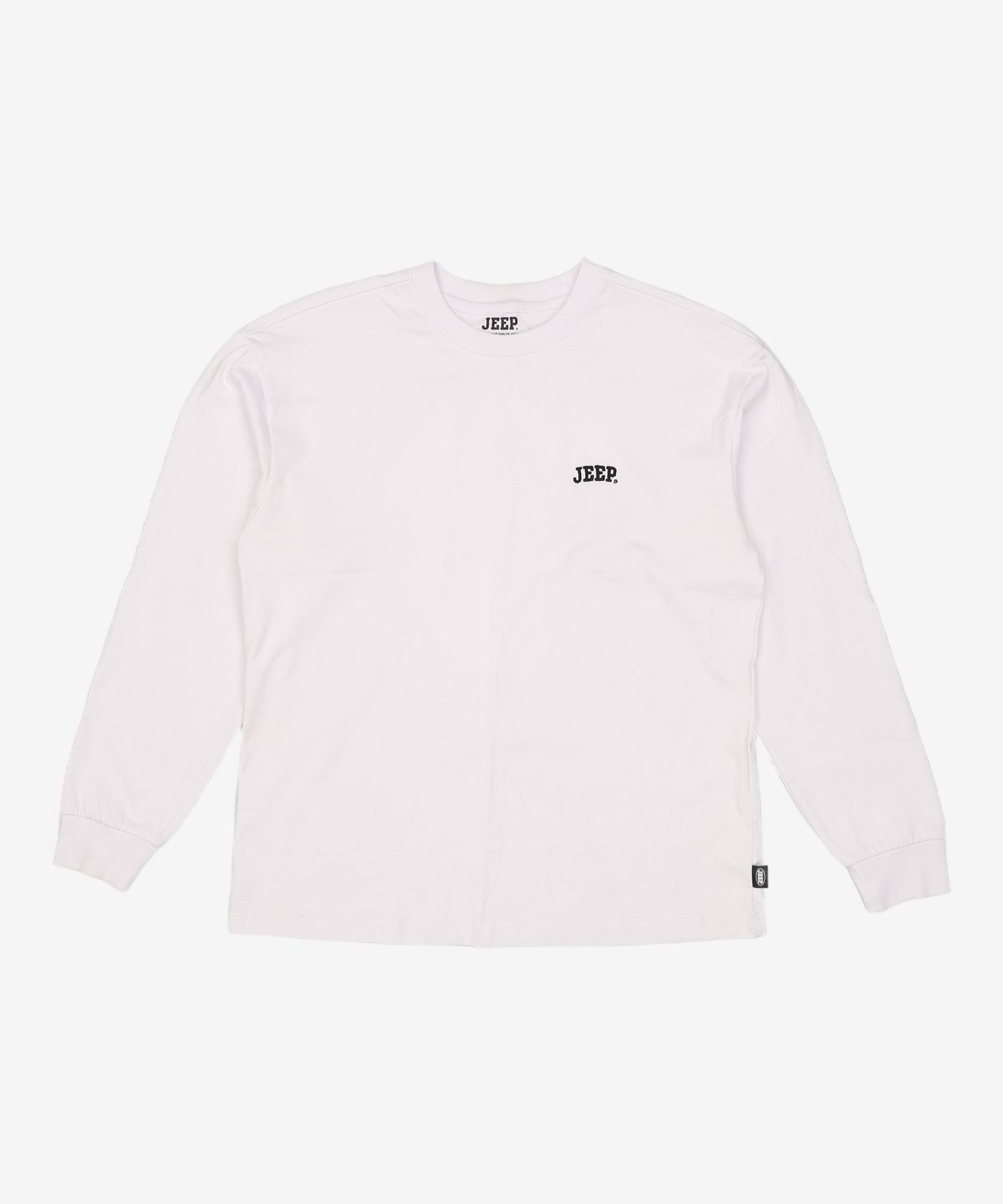 지프(JEEP) [2PACK] 16수 싱글 베이직 빅로고 롱슬리브 티셔츠 (JQ5TSU754BK) M