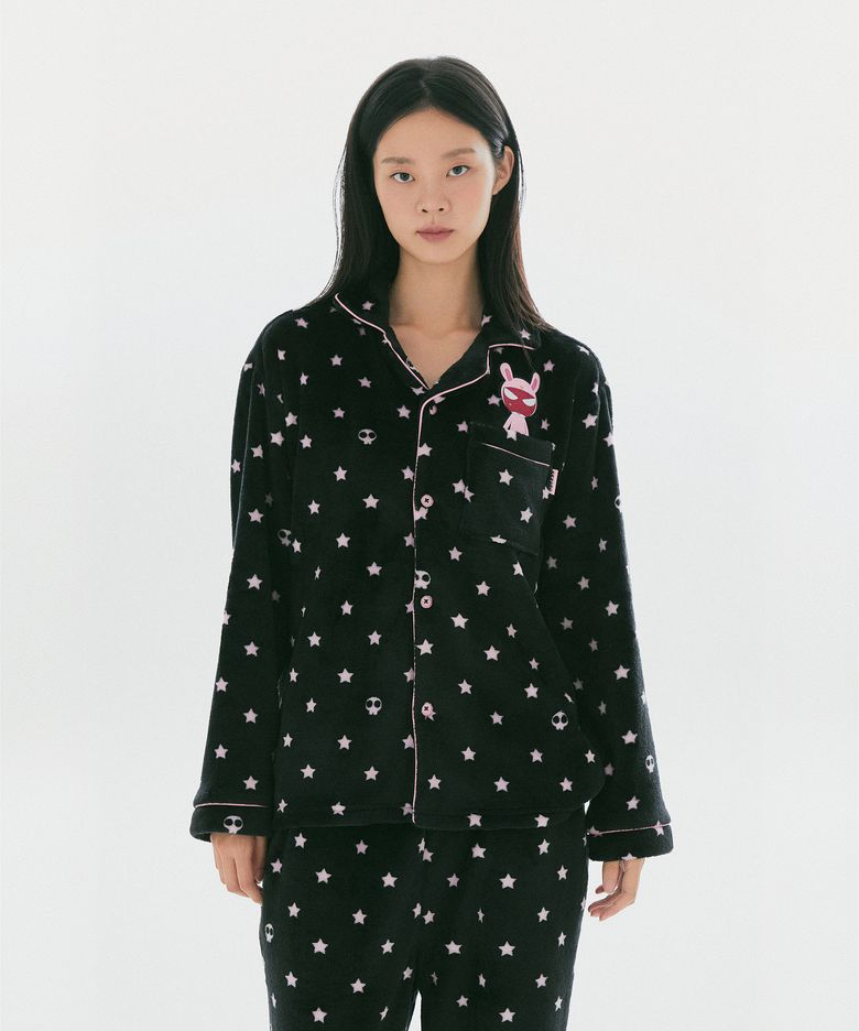 [개구리 중사 케로로] 수면 파자마(Black)_SPPPG4VU12