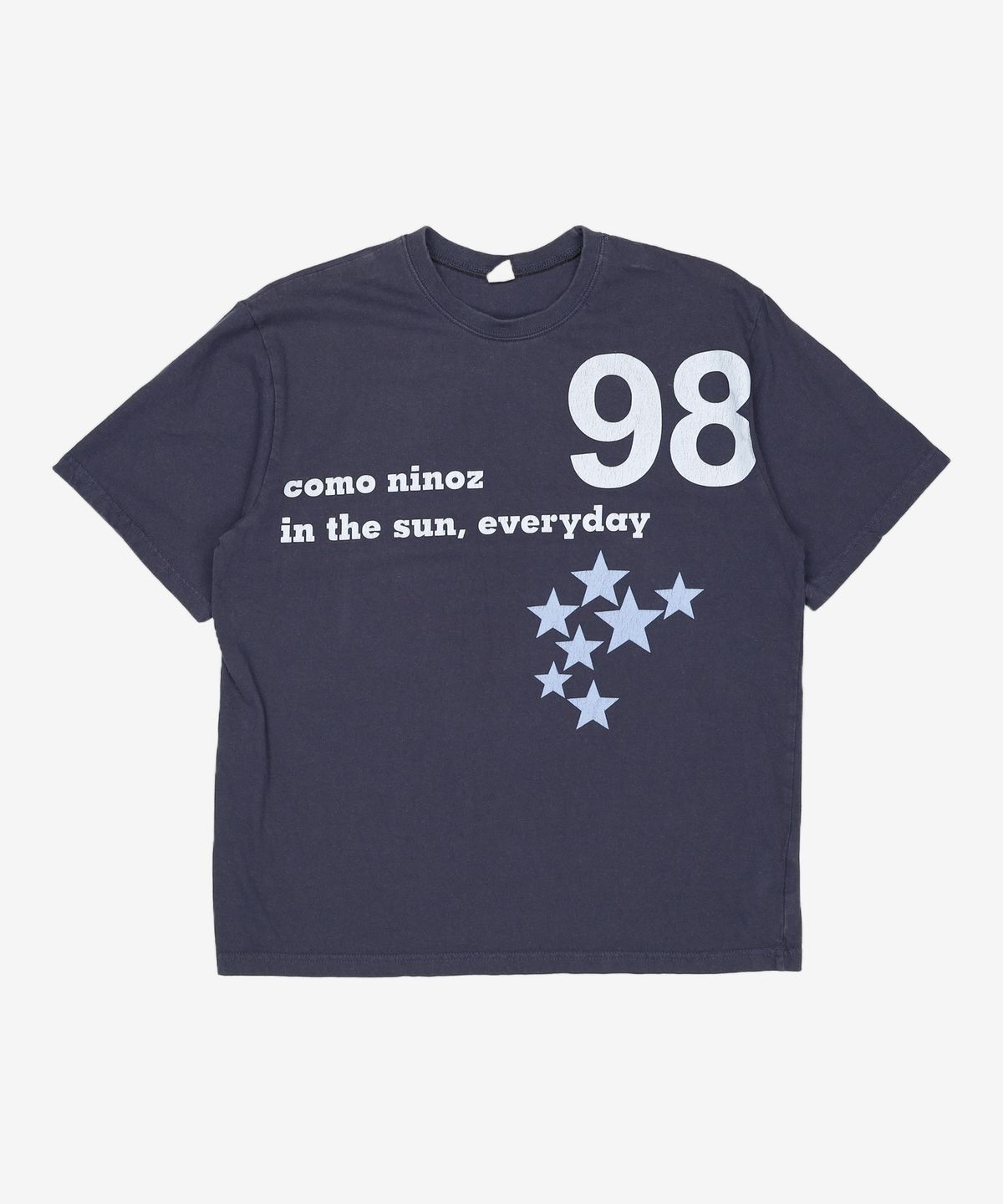 꼬모니노즈(COMONINOZ) NINOZ SUN GRAPHIC T-SHIRT [NAVY] L
