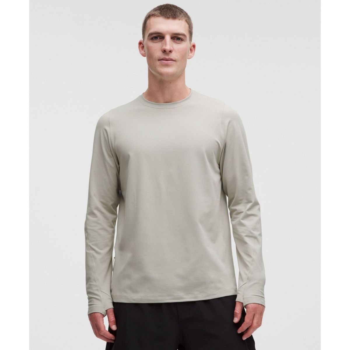 룰루레몬(LULULEMON) Rulu 플리스 크루넥 롱슬리브 셔츠  GREH