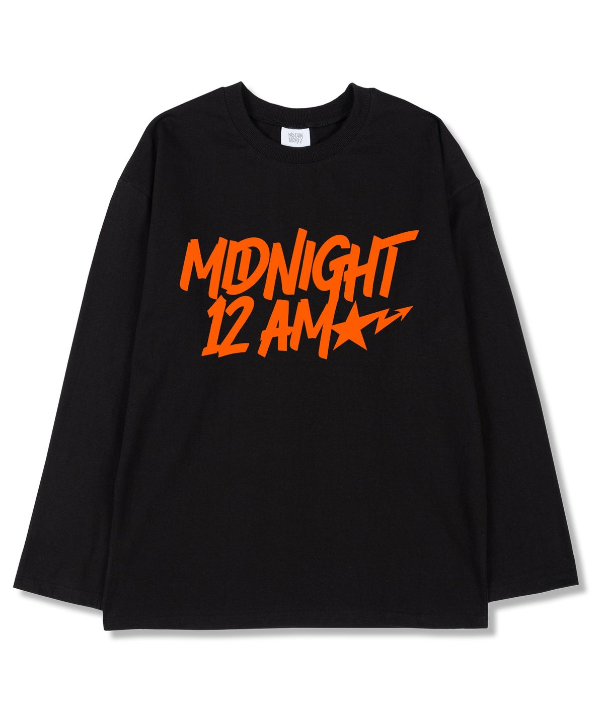 미드나잇12에이엠(MIDNIGHT12AM) 스타포인터 오버핏 긴팔티셔츠 3color