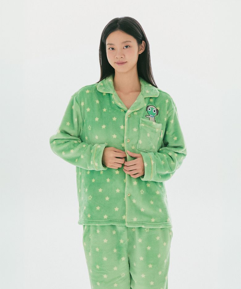 [개구리 중사 케로로] 수면 파자마(Green)_SPPPG4VU12