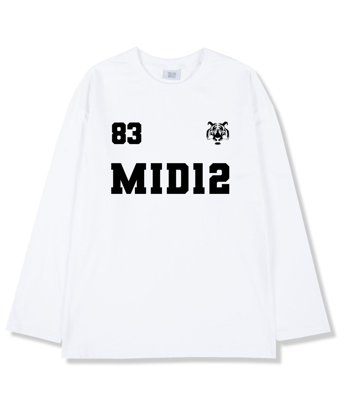 미드나잇12에이엠(MIDNIGHT12AM) 스포티거 오버핏 긴팔티셔츠 3color